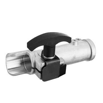Drillpro Lawn Mower Shaft Connector Joining Clamp 26mm 7 Spline for Trimmer Brush Cutter