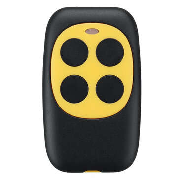 433MHZ Four-button Controller Copy Type Remote Control Garage Door Switch Remote... (COLOR.: YELLOW)