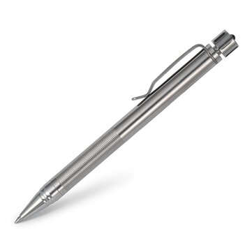 ROVYVON Commander C20 Titanium Tactical Pen Outdoor Glass Windows Breaker DIY Tac... (COLOR: SILVER)