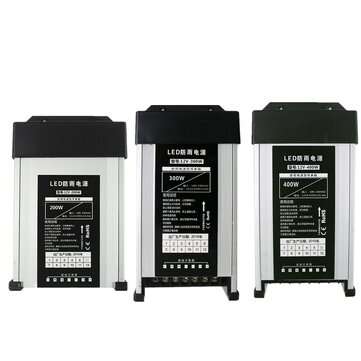 AC180-240V To DC12V 200W 300W 400W LED Driver Waterproof Lighting Transformer Outdoo... (WATT: 200W)