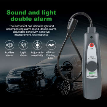 DUOYI DY26A Ultrasonic Leak Detector Tool Gas Water Leak Pressure Vacuum Probes Ultrasonic Transmitt