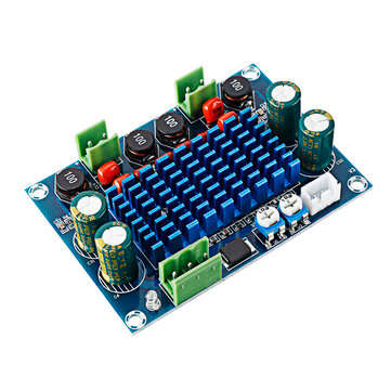 XH-M572 High-power Digital Power Amplifier Board TPA3116D2 Chassis Dedicated to Plug-in 5-28V Output