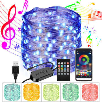 16 Millions of Colors Christmas Tree Decoration Lights, Custom Waterproof LED Strin... (LENGTH: 20M)