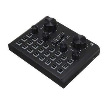 Mini External V8 PLUS Sound Card Support BT Connection Volume Control Plug and Play High Performance