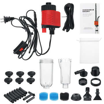 20/30W Automatic Aquarium Water Changer Pump For Fish Tank Gravel Cleaner (POWER: 20W | TYPE: #B)