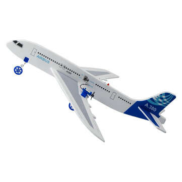 JDRC JD851 A380 2.4GHz 2.5CH 324mm Wingspan EPP Auto Balance RC Airplane Glider Beginner RTF