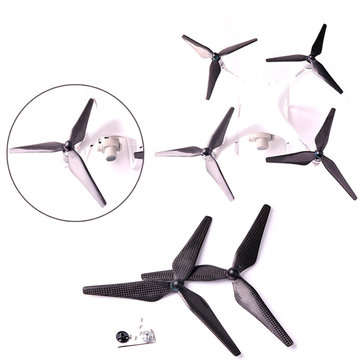 9450S Full Carbon Fiber Propellers 3-Blade Self-locking Props for DJI Phantom 4/ PRO/ ADVANCED/ +