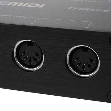 DOREMiDi THRU-6 MIDI Interfaces Controller THRU 6 Thru Box Controller Adapter Converter 1 Input and