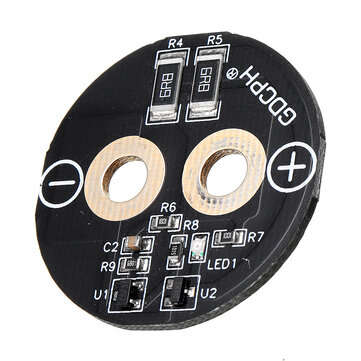 2.7V 500F Super Capacitor Circuit Board Farad Capacitor Voltage Regulator Board Screw Foot Circuit B