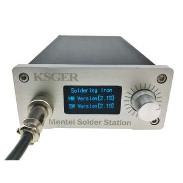 KSGER T12-A Soldering Station Electric Iron STM32 OLED Screen Size 1.3 T12 Temperature Controller