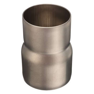 60mm to 51mm Motorcycle Mild Steel Exhaust Muffler Adapter Reducer Connector Pipe Tube