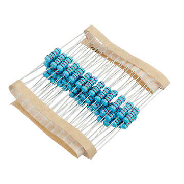 50pcs 1W 12000 Metal Film Resistor Resistance 1% 12K Ohm Resistor