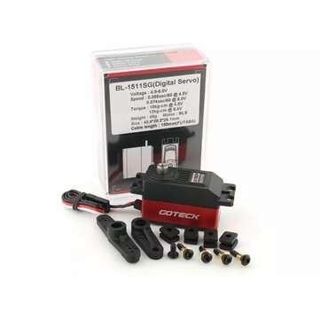 Goteck BL1511SG 12KG Brushless Motor Coreless Digital Servo for RC helicopter RC Vehicle Robot