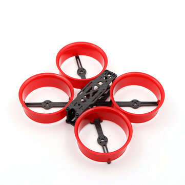 Reptile CLOUD-149 149mm 3Inch Frame Kit ABS Carbon Fiber for RC Drone FPV Racing (COLOR1: RED)