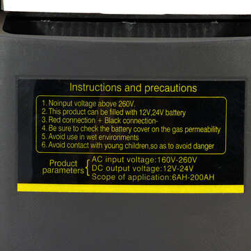 Intelligent Battery Charger 220V AC To 12/24V DC Pulse Repair Car Battery Charger Automatic