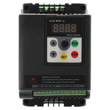 2.2KW 220V Single To 3 Phase Variable Frequency Converter Motor Speed Drive Inverter