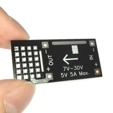 UBEC 7-30V 2-7S Input Max 5V 5A Output Power Module Voltage Regulator for RC Servo Robot Airplane