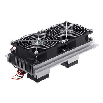 DIY Dual Core Single Cooler Semiconductor Refrigeration System Kit Small Refrigerator Kit Equipment
