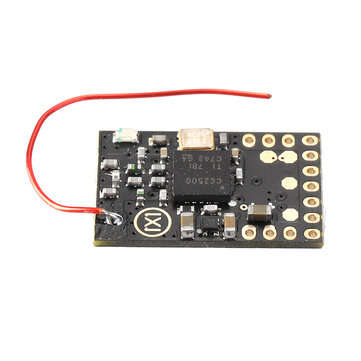 DasMikro Das87 FrSky Nano 7CH RC Receiver Integrated 2 Mixed Bi-directional ESC for Tank Type