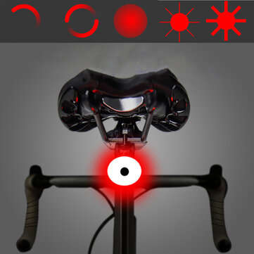 SUNDING SD-782 20Lumen 5Modes USB Rechargeable Bicycle Taillight Waterproof Cycling Warning Night Li