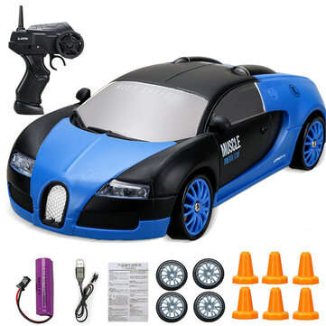1/24 2.4G 4WD Drift RC Car On-Road Vehicles RTR Model (COLOR: BLUE)