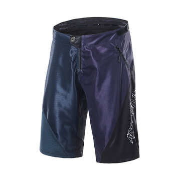 ARSUXEO Men`s Cycling Shorts Loose Fit Bike Shorts Outdoor Sports ... (SIZE: XL | COLOR: PURPLEBLUE)