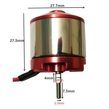 2216 3900KV 3-4S Brushless Motor For 450 RC Helicopter Airplane Car Boat