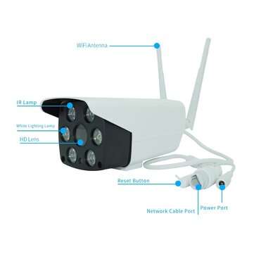 Ewelink 1080P Smart WiFi Camera Two-way Audio Intercom Night Vision IR LED Camera Outdoor IP66 Water