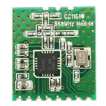 CC1101-868MHz 2-3.6V RF Low Power UHF Wireless Transceiver Module 1.2K To 500kps 64 Bytes SPI Interf
