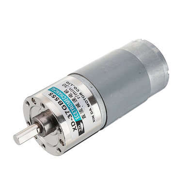 37GB555 DC 24V 30/50/100RPM Large Torque Reversible Motor 555 Gear Reducer ... (ROTATE SPEED: 30RPM)