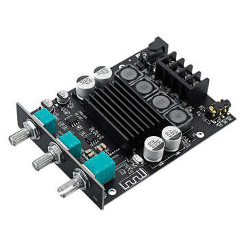 ZK-1002T 100W*2 High and Bass Adjustment bluetooth 5.0 Audio Power Amplifier Board Module Subwoofer