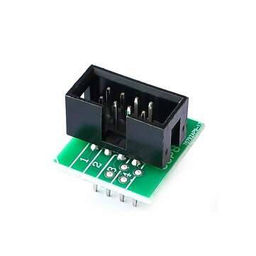 3Pcs SOIC8 SOP8 Test Clip for EEPROM 93CXX / 25CXX / 24CXX In-circuit Programming + 2 Adapters