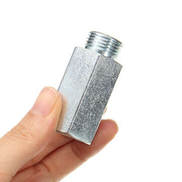 M18x1.5 Galvanized Oxygen Sensor Extender Lambda Simulator Eliminator Katalysator