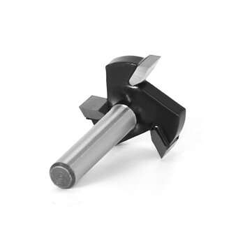 Drillpro CNC Spoilboard Surfacing Router Bits 1/4 inch Shank 1 inch Cutting Diameter Slab Flattening