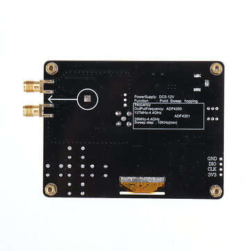 Geekcreit Signal Generator Module 35M-4.4GHz RF Signal Source Frequency Synthesizer ADF4351 Develo