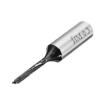 Drillpro 10mm Shank 3mm Router Bit Woodworking Drill Row Drilling for Boring Machine Gang Drill
