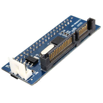 40-Pin IDE Female To SATA 7+15Pin 22-Pin Male Adapter PATA TO SATA Card ATA10033