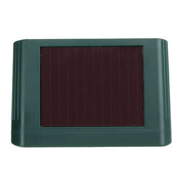 Solar Power Ultrasonic Animal Repeller Garden Pest Cat Deer Raccoon Repellent