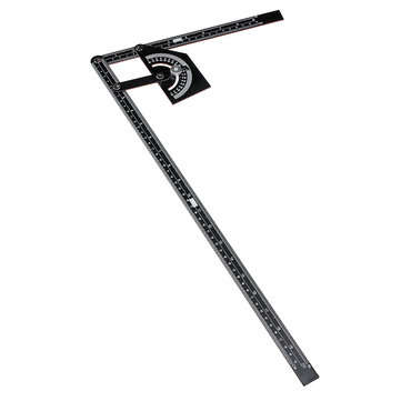 Angle Ruler Angle Protractor Stainless Steel 180 Angle Finder Measure Ruler Gauge Tool 230x500mm