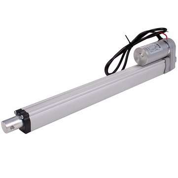 DANIU 200mm Stroke 750N Load Mini Electric Actuator Linear Tubular Motor Motion 12V DC