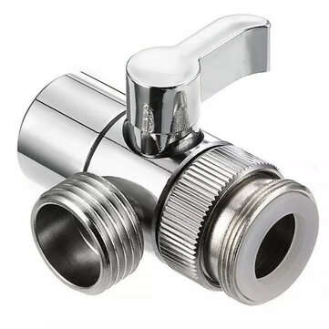 Switch Faucet Adapter Kitchen Sink Splitter Diverter Valve Water Tap Connector for Toilet Bidet Show