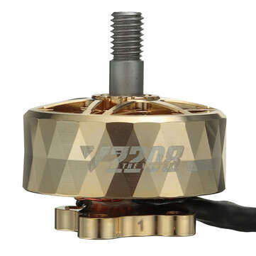 T-MOTOR Velox VELOCE V2208 V1 2208 1950KV 5-6S / 2450KV 4S Brushless Motor for RC Dr... (KV: 1950KV)