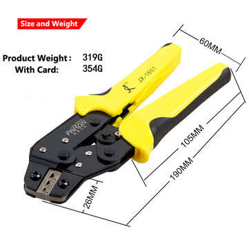 PARON Jx-d4143 Multi-functional Four-in-one Line Pressing Suit Easy Carrying Terminals Pliers Kit