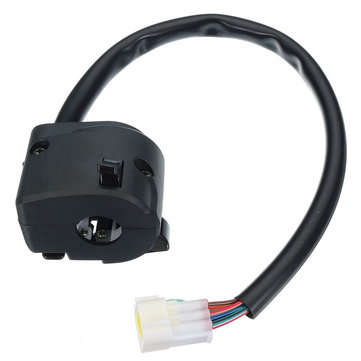7/8inch Universal Motorcycle Left Switch Turn Signal Light Horn Button Handlebar