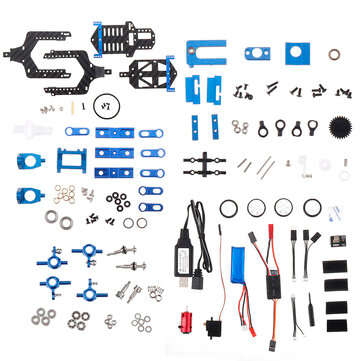 HGD1 1/28 Rear Drift-Repellent RC Car Parts Electric DRZ XRX Mini Z Racing Car RC Model... (NO.: 03)
