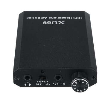 Earphone Amplifier Rechargeable High Performance Stereo XU09 Portable Headphone Amplifier Built-in B