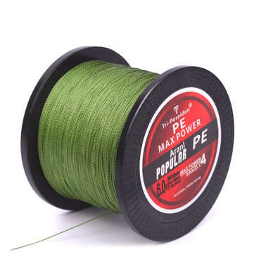 500M SeaKnight Brand Tri-Poseidon Series Japan Multifilament PE Braid... (COLOR.: GREEN | SIZE: 2.0)