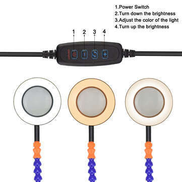 NEWACALOX Soldering PCB Holder Tool Six Arms Helping Hands Third Hand Crafts Repair Helping Welding