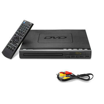 110V-240V USB Portable Multiple Playback DVD Player ADH DVD CD SVCD VCD Disc Player with Remote Cont