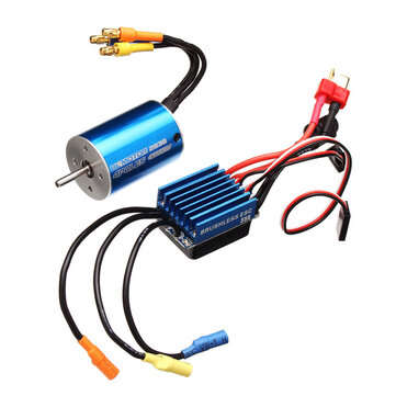 2838 Sensorless Waterproof Motor 3600/4500KV 35A ESC For 1/12 1/14 Cars (KV: 4500KV)